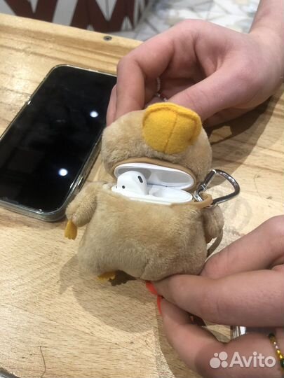 Чехол для наушников airpods 1/2