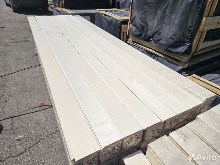 Вагонка штиль Осина Сорт Экстра 14*110 мм