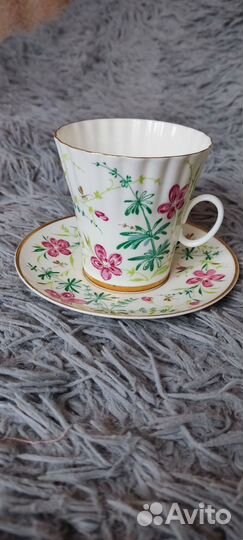 Чашка с блюдцем 