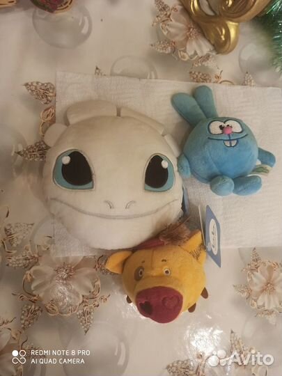 Мягкие игрушки новые