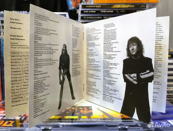 Scorpions - Face The Heat - 1993 / CD