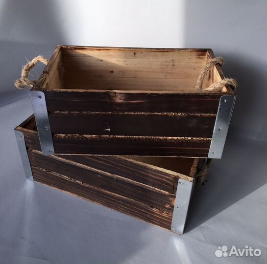 Ящик деревянный подарочный