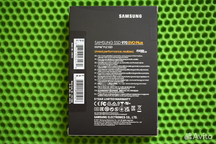 SSD m2 Samsung 970 EVO plus 1 тб