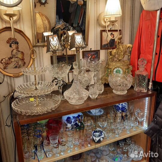 Хрустальная посуда. Европа.винтаж