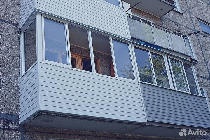 Установка балконов