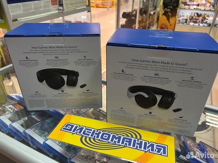 Гарнитура playstation Pulse 3D для PS4/PS5