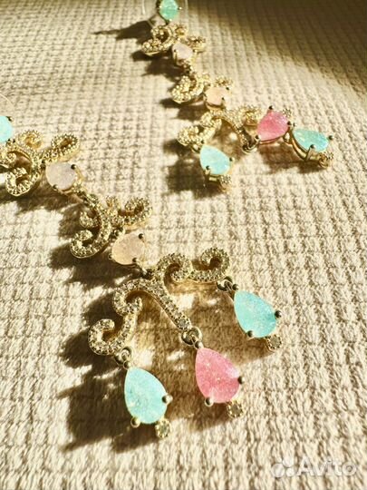 Серьги вау эффект