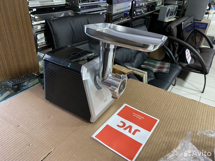 Новая Мясорубка JVC JK-MG128 черный