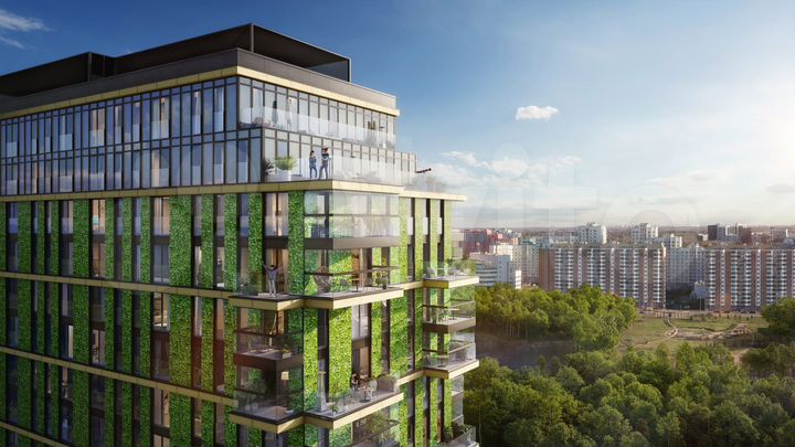 2-к. апартаменты, 55,5 м², 3/20 эт.