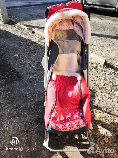 Санки коляска Ника