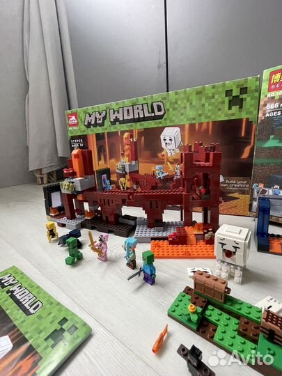 Lego майнкрафт аналог