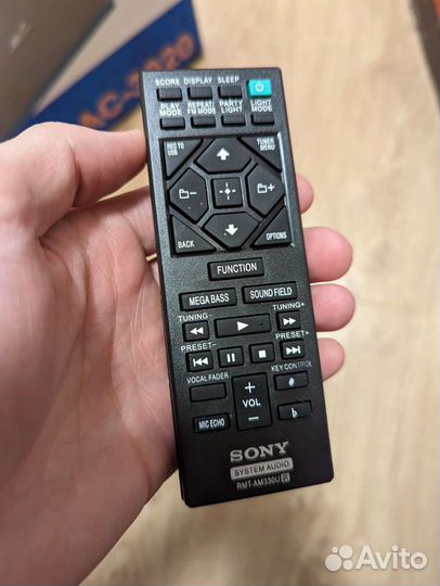 Пульты Sony RMT-AM120U, RMT-AM330U RMT-AM420U