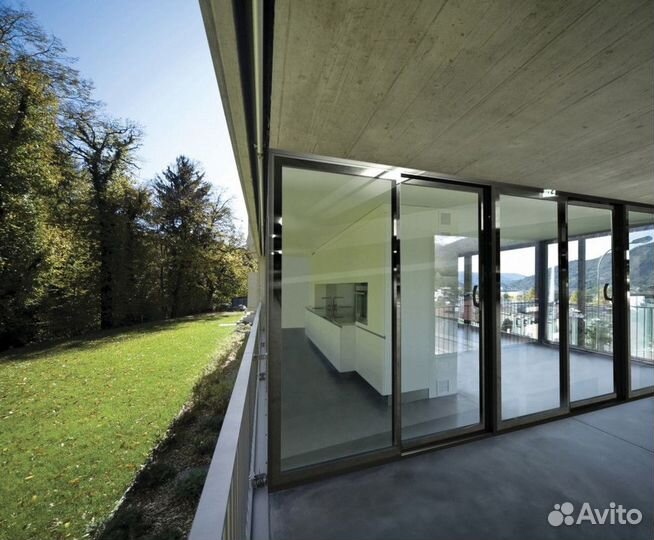 Алюминиевое окно /остекление беседок