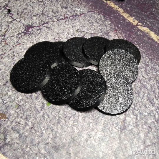 10 шт Подставки 40мм круглые для миниатюр