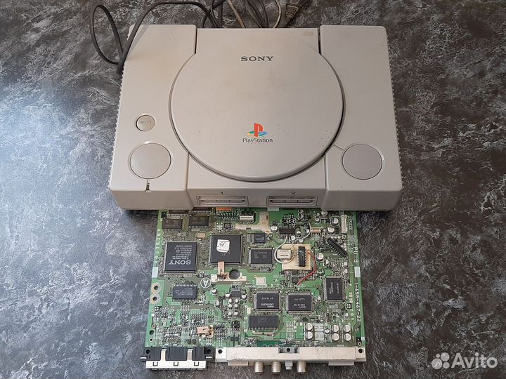 Sony playstation 1 Аудиофильная + плата