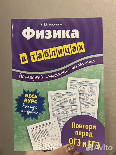 Справочник для подготовки к огэ и эгэ по физике