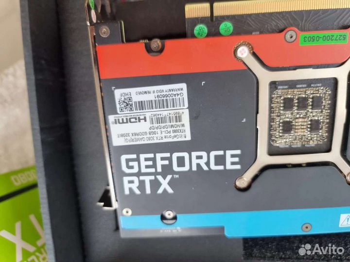 Видеокарта Galax rtx 3080 gamer