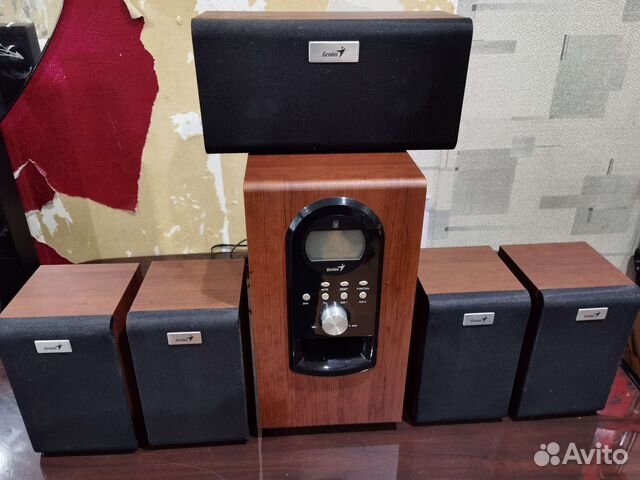 Компьютерные колонки Genius SW-HF5.1 6000 200Вт