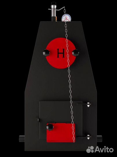 Твердотопливный котёл 35 квт