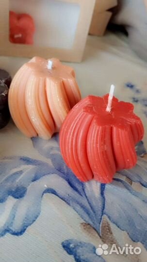 Ароматическая свеча ручной работы