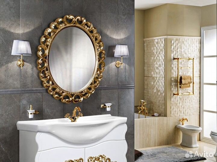 Зеркало настенное искушение 1, Золото