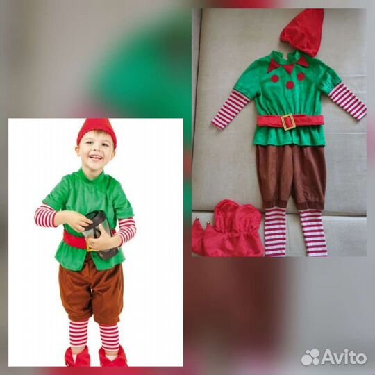 Новогодние костюмы гномов,гусаров