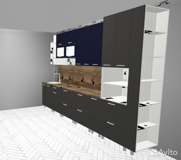 Кухонный гарнитур мдф