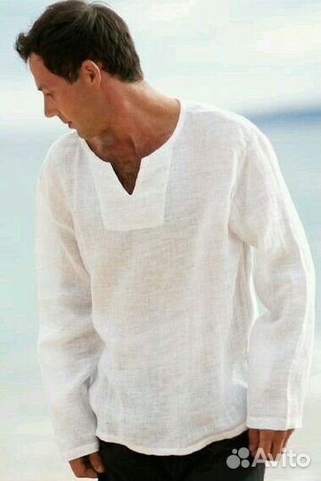 Пошив мужских рубах из льна