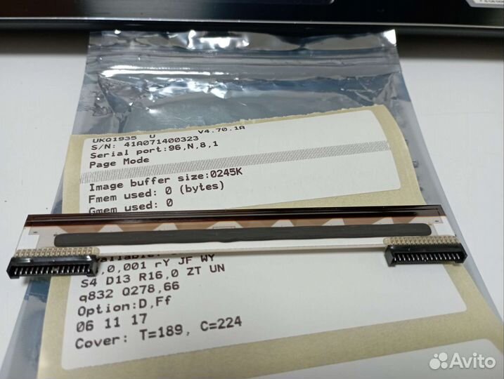 Ремонт, настройка принтеров этикеток Zebra