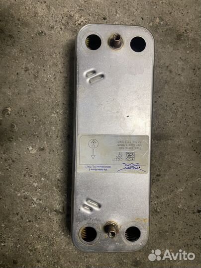 Вторичный теплообменник baxi luna3