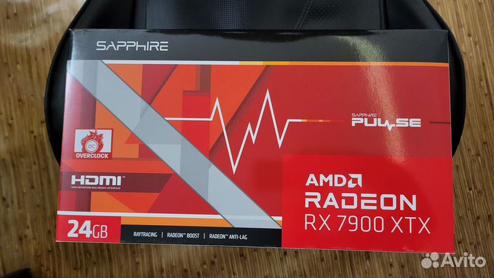 Видеокарта RX 7900 XTX sapphire pulse OC