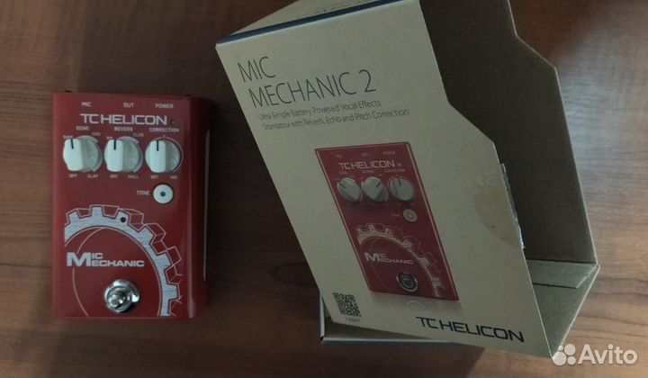 TC Helicon MIC Mechanic 2 педаль эффектов