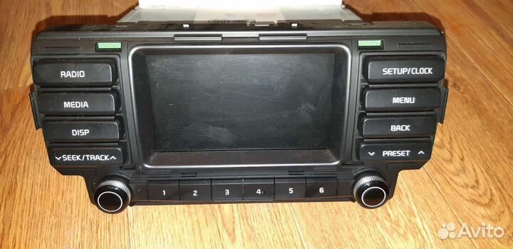 Магнитола Kia Rio 4 Оригинальная