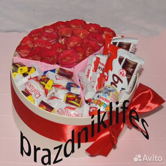 Цветы в коробке