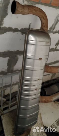 Глушитель mercedes w166 amg