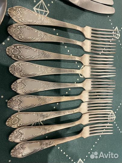 Столовые приборы мельхиор СССР