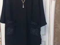 Новое чёрное платье 58-60p Vittoria Q