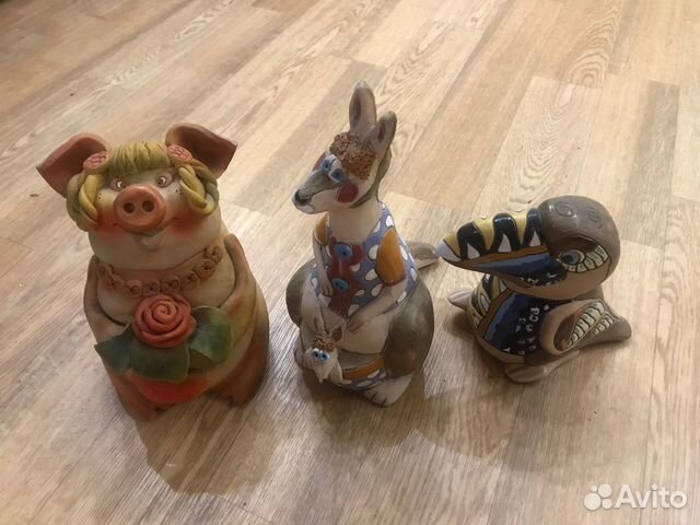Фигурки керамические сувенир