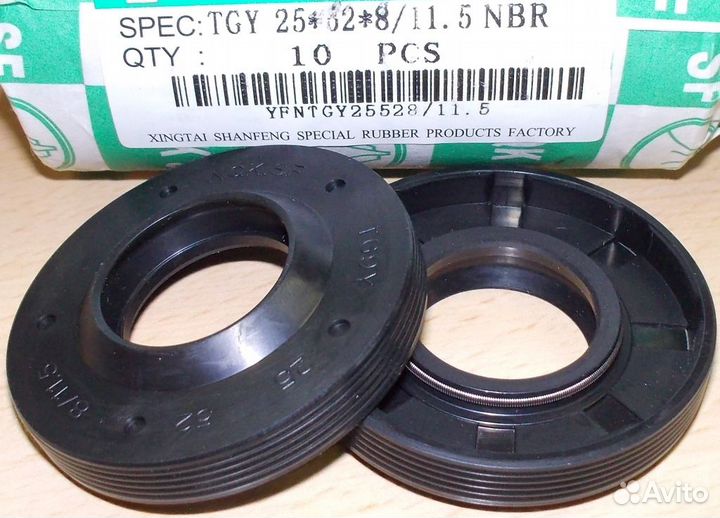 Сальник 25x52x8/11.5 TGY NQK031 зам. ZN1013, 03AT8