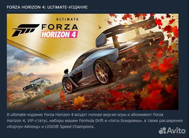 Forza Horizon 4 (Steam) pc