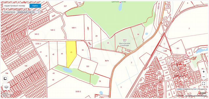 Участок 6,4 га (СНТ, ДНП)