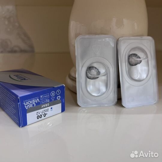 Линзы цветные