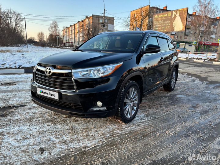 Toyota Highlander 3.5 AT, 2014, 226 000 км