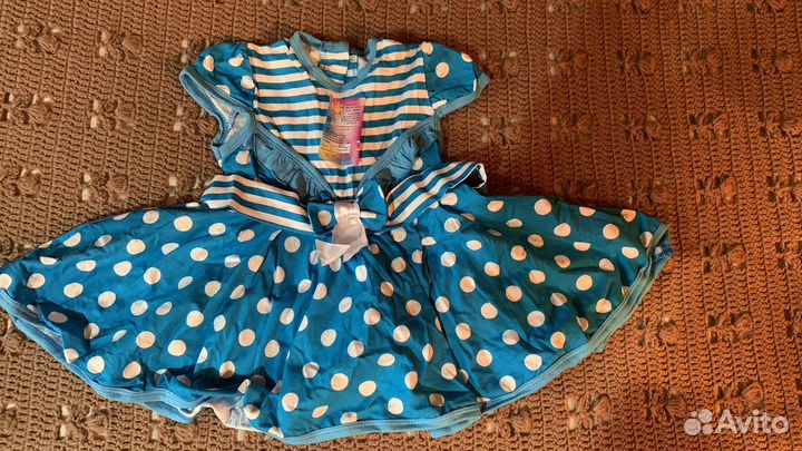 Платье для девочки 92