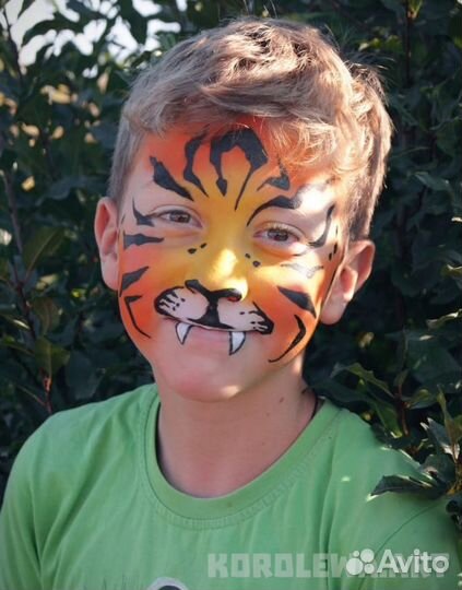 Аквагрим и блеск-тату