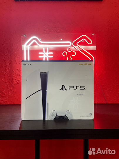 PS5 slim + 50 игр /Paccpoчкa/Гарантия