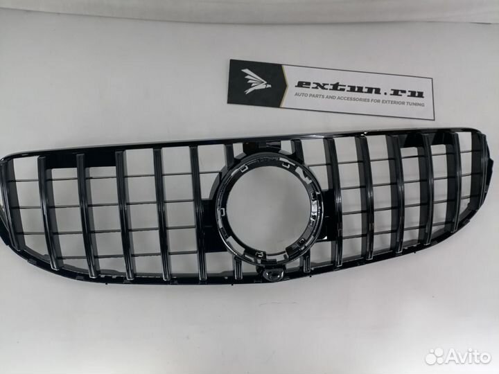 Решетка радиатора GLC Coupe 253 черная без AMG