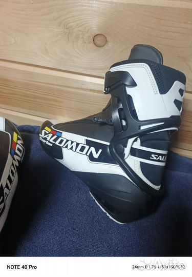 Лыжные ботинки salomon sns pilot