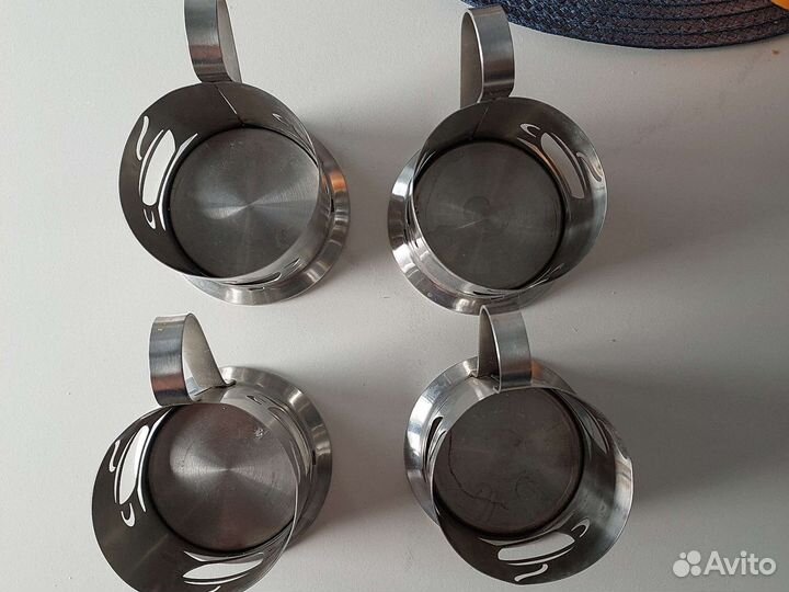 Подстаканники набор 4 шт. Диаметр 61 мм