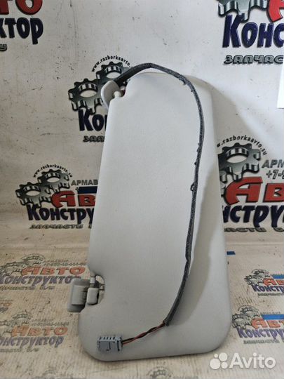 Козырек солнцезащитный передний левый Peugeot 307